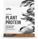 Niveaus Organic Plant Protein, 20G eiwit, Geen kunstmatige, dubbele chocolade, 2LB