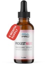 Progest MAXX Progesterone Oil, Natural Bioidentic Progesteron voor vrouwen, Hot Flashes & Menopauze Support, 2oz fles - zes maanden levering