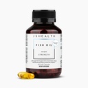 JSHealth High Strength Omega-3 Visolie Wild-Caught, Vriend van de Zee Gecertificeerd, 60 Capsules