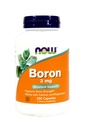 NOW Boron, 3 mg, 250 capsules (verpakking van 2)