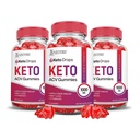 Justified Laboratories (3 Pack Keto Drops Keto ACV Gummies Formula 1000MG Keto Drops Keto Gummies Apple Cider Vinegar Geformuleerd met Granaatappel Beet Juice Powder B12 Vegan Non GMO 180 Gummys