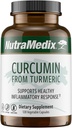 NutraMedix Curcumine - 500mg Kurkuma Capsules - Promoot een gezonde ontstekingsreactie, immuunsysteem, hersenen, hart- en leverondersteuning (120 capsules)