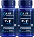 Levensverlenging Super Ubichinol CoQ10 100 mg, 60 softgels (verpakking van 2)