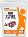 BulkSupplements.com Poudre d'extrait de trèfle rouge - Trifolium Pratense, supplément de trèfle rouge, suppléments à base de plantes - sans gluten, 1 g par portion, 1 kg (2,2 lb) (paquet de 1)