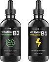 Liquid Vitamin B3 + Liquid Vitamin B1-2oz 60 ml per fles