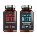 Tuny de vitamine votre kéto et de brûler sur le groupe de kéto - Keto Multivitamin, brûlure de calories pour les femmes et les hommes, haute framboise cétones, soutien énergétique - lot 60 Capsules