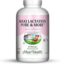 Maxi Health Lactation Pure & More - Mom's Favorite - Nursing Support - 270 Capsules - Kosher (LPM)