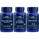 Life Extension Two-Per-Day Multivitamine, 60 capsules BioActive Complete B-Complex, 60 capsules 