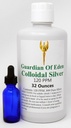Lab Getest Gecertificeerde 120ppm Geconcentreerde Pure Collective Silver van GOE (1 Quart) met Gratis Dropper Bottle. Labrapport gedocumenteerd.