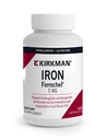 Kirkman - Iron Ferrochel 5mg - 120 Capsules - Aids Hemoglobin & Myoglobin Production - Supports Red Blood Cells Formation - Hypoallergeen