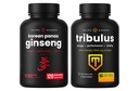 NutraChamps Koreaanse Ginseng Capsules en Tribulus Capsules 2 Pack Bundle