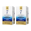 Solgar No. 7 Advanced Joint Support Complex - 90 Plantaardige Capsules, Verpakking van 2 - Snelwerkende Formule - Non-GMO, Glutenvrij, Zuivelvrij - 180 Totaal porties