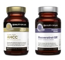 Kwaliteit van leven Kenmerken Kinoko Gold AHCC en Resveratrol SR Sustained Release Formula - Immune, gezonde Aging Bundle