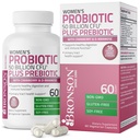 Bronson Women's Probiotic 50 Miljard CFU + Prebiotic with Cranberry & D-Mannose 