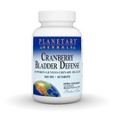 Planetaire kruiden Cranberry Bladder Verdediging, Ondersteunt Genito-Urinaire Gezondheid*, 865 mg - 60 tabletten
