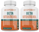 2 flessen Beta Sitosterol 800mg per portie 180 Total Capsules Prostaat Ondersteuning