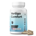 Supplément de soulagement Vertigo 1750mg, 90 Capsules - Support naturel pour la maladie du mouvement, étourdissements, acouphènes, migraines, équilibre de l'oreille intérieure (paquet de 1)