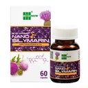 Nano Silymarin - 60 capsules - Levergezondheidsondersteuning en stabilisatie levercel - Nano Technology verhoogt de absorptie tot 99,9%