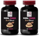 Lifestyle Companion - Muira PUAMA BARK Extract - Power Surge, Natural Energy Boost, Balanced Boost, Adventure Readiness, Herbal Drive Activation, Energyizing Plant Power 2 Bouteilles 120 Capsules