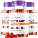 (3 packs) Gommies rapides de cidre de pomme ripé Keto Formule avancée 1050MG, Gummie de cidre de pomme ripé rapide, Gummie RapidRippedKeto et support Gummys de cidre de pomme, 180 Gummes pendant 3 mois
