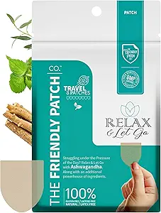 The Friendly Patch - Relax & Let Go with Ashwagandha, Gaba & Gotu Kola - voorheen bekend als Zen Patches 8 pack