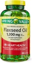 LLK Vlaszaadolie Softgels Dieetsupplement, 1200 mg, 200 Telling