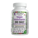 Vegan Multivitamine One-Daily, (90 Veg tabletten). Volledige voedingsondersteuning voor plantaardige, veganistische of vegetarisch dieet. 26 Essentials met hoge potentie in B12 & D3.