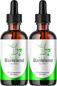 (2 Pack) Barislend Drops, Barislend Liquid, Official Barislend Liquid Drops, Barislends Advanced Liquid Drop Formula, Barislend Drop Supplement Premium Liquid Supplement Ondersteuning, 2 flessen voor 2 maanden
