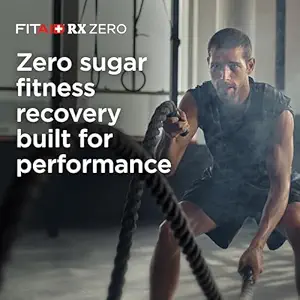 FITAID RX Zero Sugar, Encapsulated Creatine, Workout Recovery Drink, All-In-One Blend, BCAA's, Glucosamine, Turmeric, B-Complex, Electrolytes, Variety Pack, 12 Fl Oz (pakket van 12)