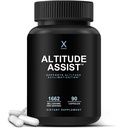 Altitude Assist - Hoogteziektepreventie - Relief for Mountain Sports (Skiën, Snowboarden, Klimmen) - Non GMO, Vegan, Keto - Formula for Acclimatation, Altitude Disease Supplement - by HumanX