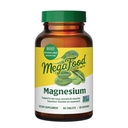 MegaFood Magnesium - Ondersteunt het hart en zenuwstelsel - Magnesium Supplement met gefermenteerd magnesium Glycinaat - Vegan, Glutenvrij, Non-GMO en Kosher - Made Without 9 Food Allergenen - 60 Tabs