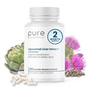 Pure Therapro Rx Liposomale Lever Detox + 120 zuur-resistant VCaps 
