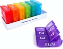 e-Pill 6 keer per dag x 7 dagen per week Pillen Organisator, Vitamine, en Medicine Box - Multicolor