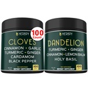Bundel 7in1 Kruidnagel Supplement & 6in1 Paardenbloem Supplement - Ondersteuning Immune, spijsvertering en hartgezondheid