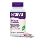 Natrol Beauty Biotin 10.000 mcg Vitaminen voor schoonheid, 100 tabletten, 100 dagen levering