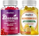 Kaliumcitraat Gummies 1000mg, Magnesiumoxide Gummies 400mg, Supplement voor volwassenen