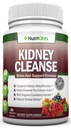 KIDNEY CLEANSE - Detox en ondersteuning voor urinetrek, blaas en nieren - alle natuurlijke kruidensupplement Formule met biologische Cranberry, Astragalus, Kurkuma, Goldenrod, Gravel Root, Juniper en meer