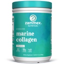 Zammax Marine Collagen Peptides Poudre de Collagène Non aromatisée, Wild-Caught Fish Collagène Poudre, soutient la peau saine, les cheveux, les articulations, les types 1 et 3 Collagène Supplément pour les femmes - Facile à mélanger. (32 portions)