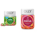 OLLY Vezel Gummy Ringen 50ct & Laser Focus Gummy 36 Tellen