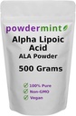 Alpha Lipoïnezuurpoeder (RS-ALA, Pure ALA) (Meerdere maten) Antioxidant (ALA Poeder) Inbegrepen