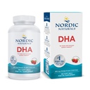 Nordic Naturals DHA, fraise - 180 gels souples - 830 mg Oméga-3 - Formule DHA haute intensité pour le cerveau et le système nerveux - Non-OGM - 90 portions