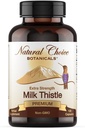 Milk Thistle Extract (80% Silymarin Flavonoids) Plus Kurkuma - 120 Capsules