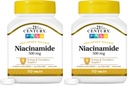 21e Century Niacinamide 500 mg Tabletten met verlengde afgifte, 110-Count (verpakking van 2)