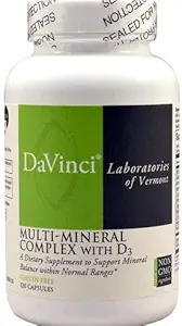 DaVinci Laboratories Multi-Mineral Complex met D3-120 capsules