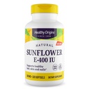 Origines saines Sunflower Vitamine E-400 UI (non-OGM, sans gluten, sans soja, soutien des cheveux, soutien des ongles, soutien de la peau, soutien cardiovasculaire), 120 Softgels