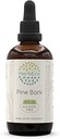 HerbEra Pine Bark B120 Alcoholvrij Kruidenextract Tinctuur, Geconcentreerde Liquid Drops Natural Pine Bark (Proanthocyanidine) Gedroogde Bast 4 floz