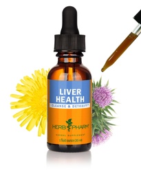 Herb Pharm Lever Gezondheid Kruidenformule voor lever en galblaas ondersteuning, 1 Oz