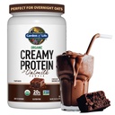 Garden of Life Creamy Biologische Vegan Protein Powder + Havermelk, 20g Complete Plant Based Protein, Coconut Water, MCTs, Sprouted Grains, Prebiotics, Probiotics 
