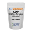 Citicolinepoeder, CDP Cholinepoederpure met scoop, non-GMO, Cognitive Supplement for Memory and Learning (100 Gram)