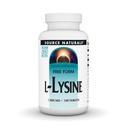 Bron Naturals L-Lysine Free Form, 1000 mg - Aminozuur Supplement ondersteunt energievorming & Collageen* - 100 tabletten